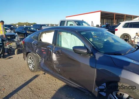 2018 Honda Civic Lx из США, поврежденный, VIN 2HGFC2F59JH514699